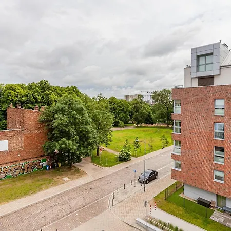 Lägenhet Srodmiescie Angielska Grobla With Free Parking By Renters *