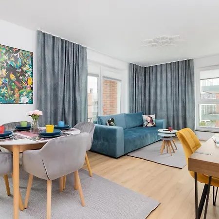 Srodmiescie Angielska Grobla With Free Parking By Renters Apartament