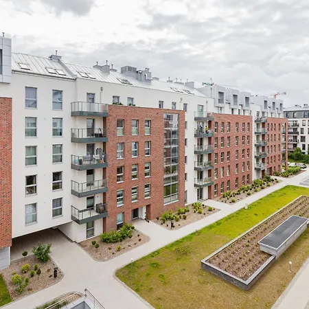 Srodmiescie Angielska Grobla With Free Parking By Renters Apartament